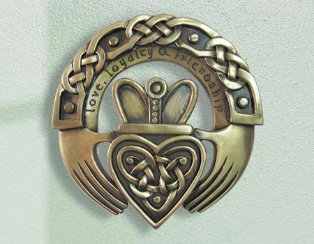 Royal Tara Claddagh Ring Plaque