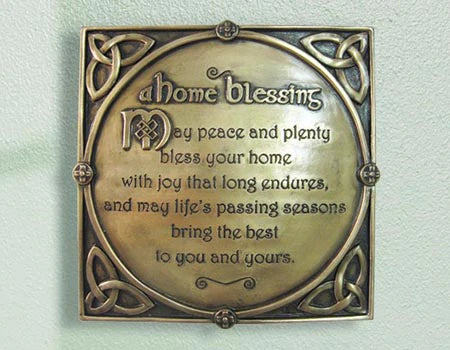 Royal Tara Home Blessing Wall Plaque