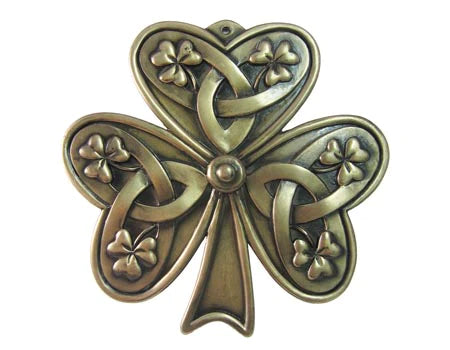 Royal Tara Irish Shamrock Plaque