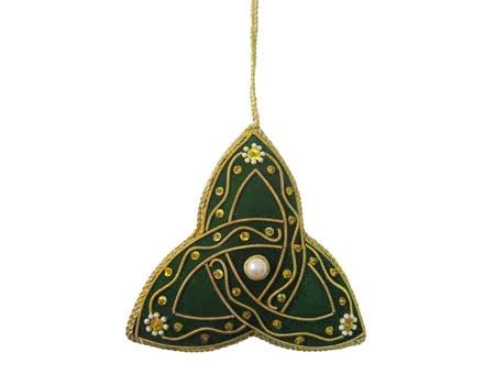 Trinity Knot Needlework Hanging Ornament