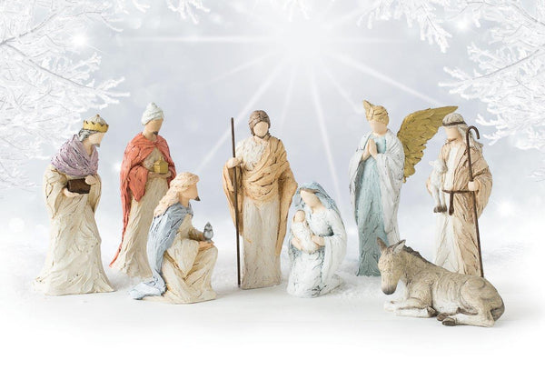 More Than Words Nativity Angel Figurine