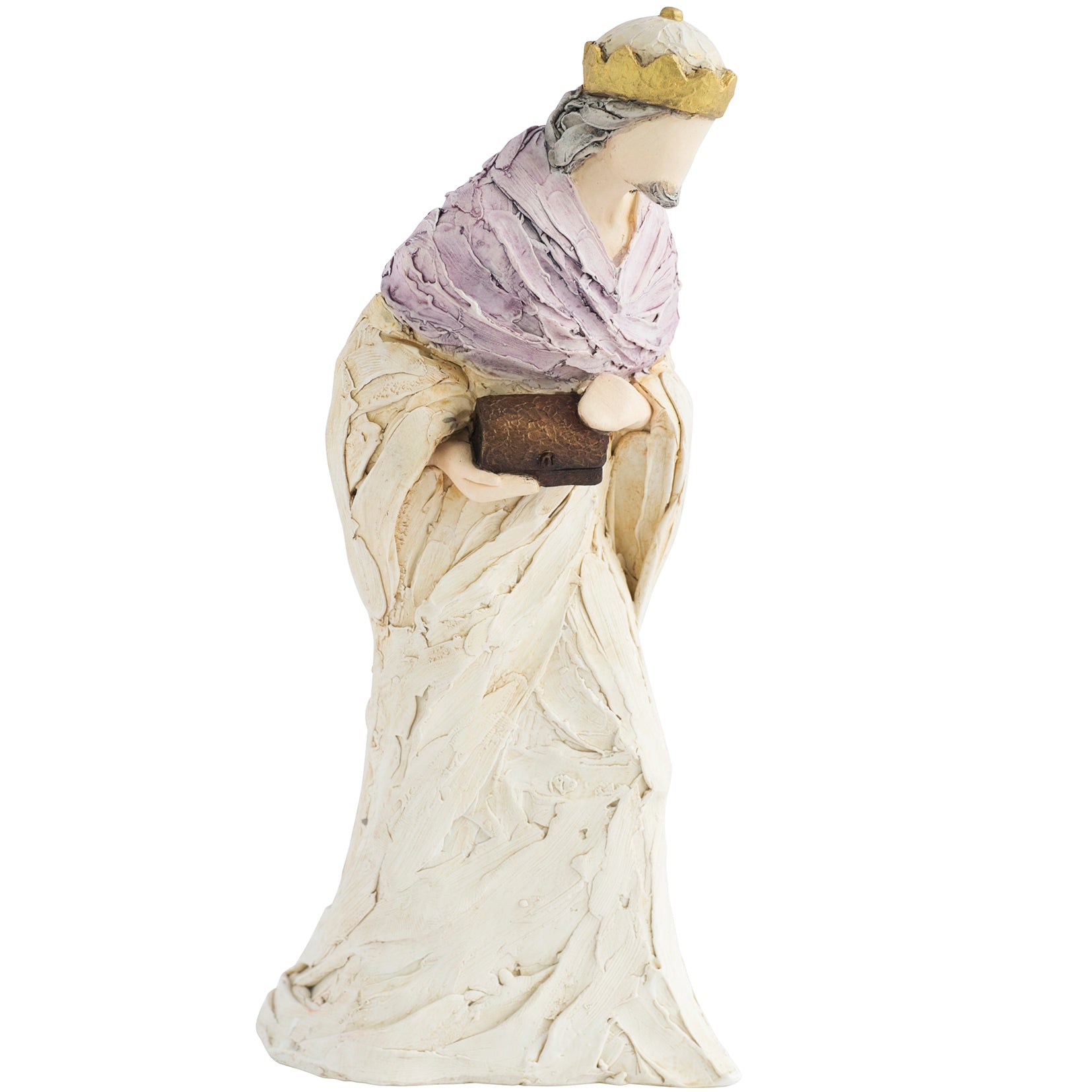 More Than Words Nativity Wise Man – Gold Figurine
