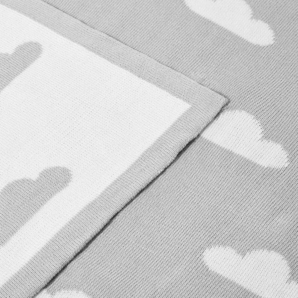 Cloud Baby Blanket | Grey | Katie Loxton