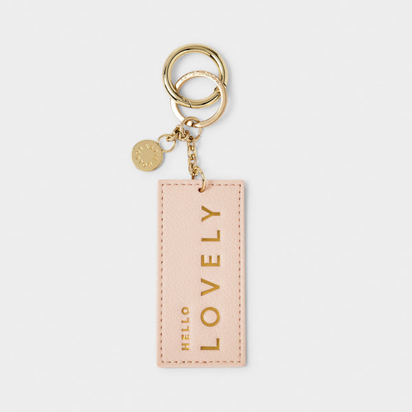 Chain Keyring | Hello Lovely | Nude Pink | Katie Loxton