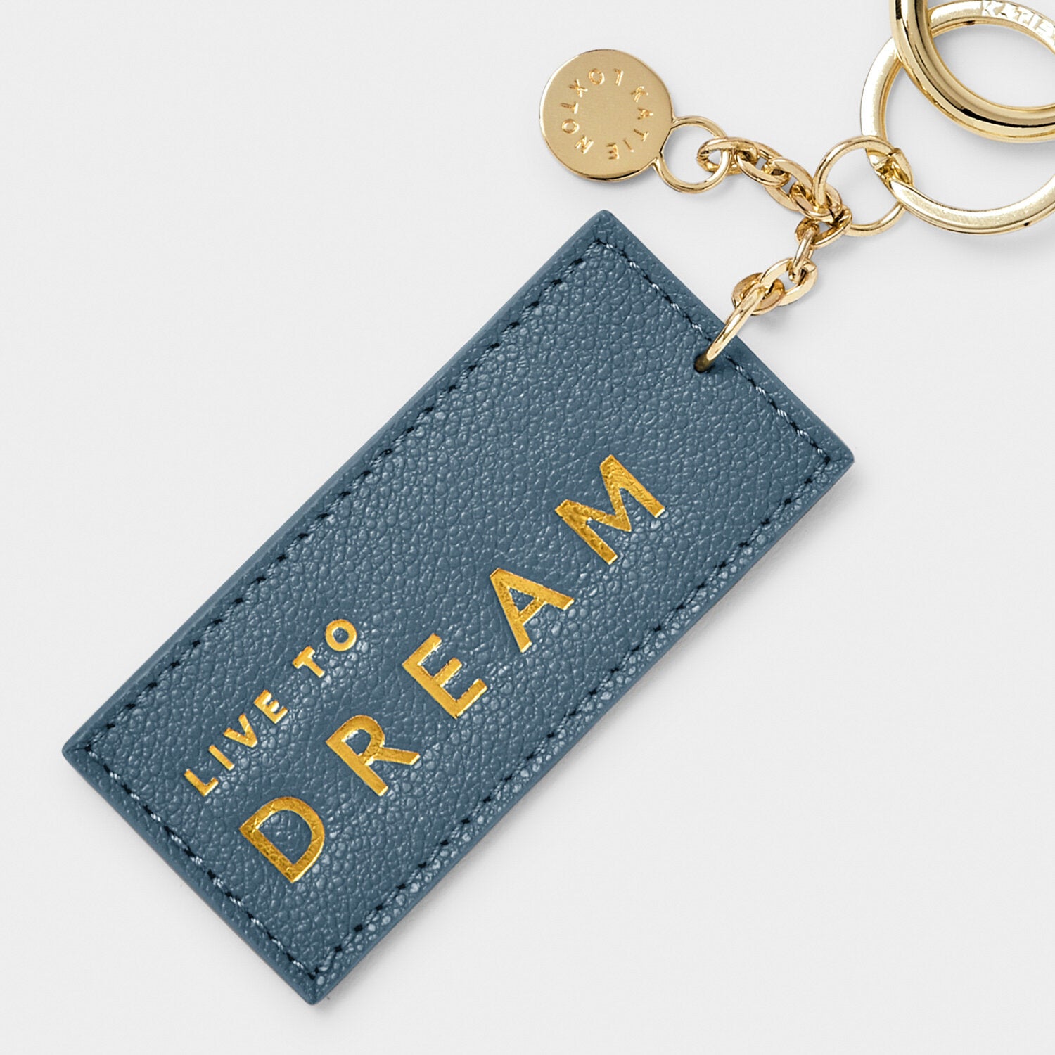 Chain Keyring | Live To Dream | Navy | Katie Loxton
