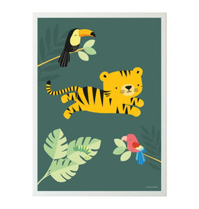 Poster: Jungle tiger